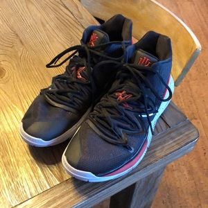 Kyrie 5 Bred University Red Black